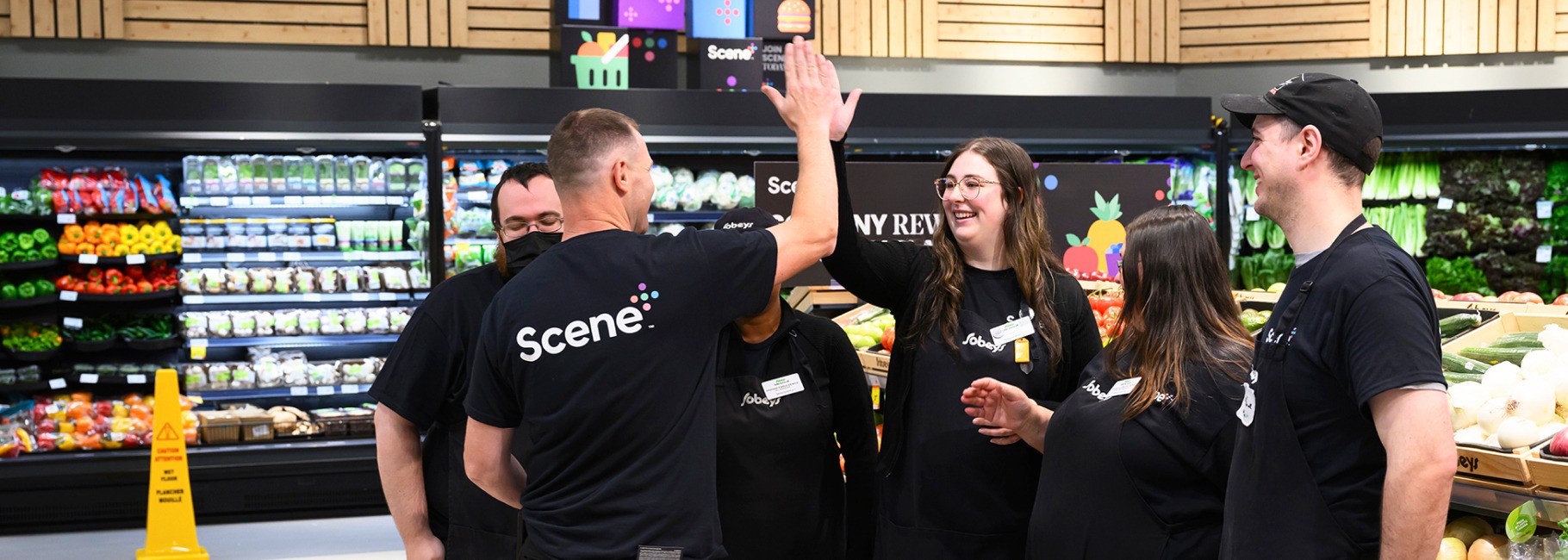 Les employés de Sobeys s'amusent ensemble